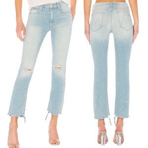 MOTHER Light Blue Straight Leg Jeans